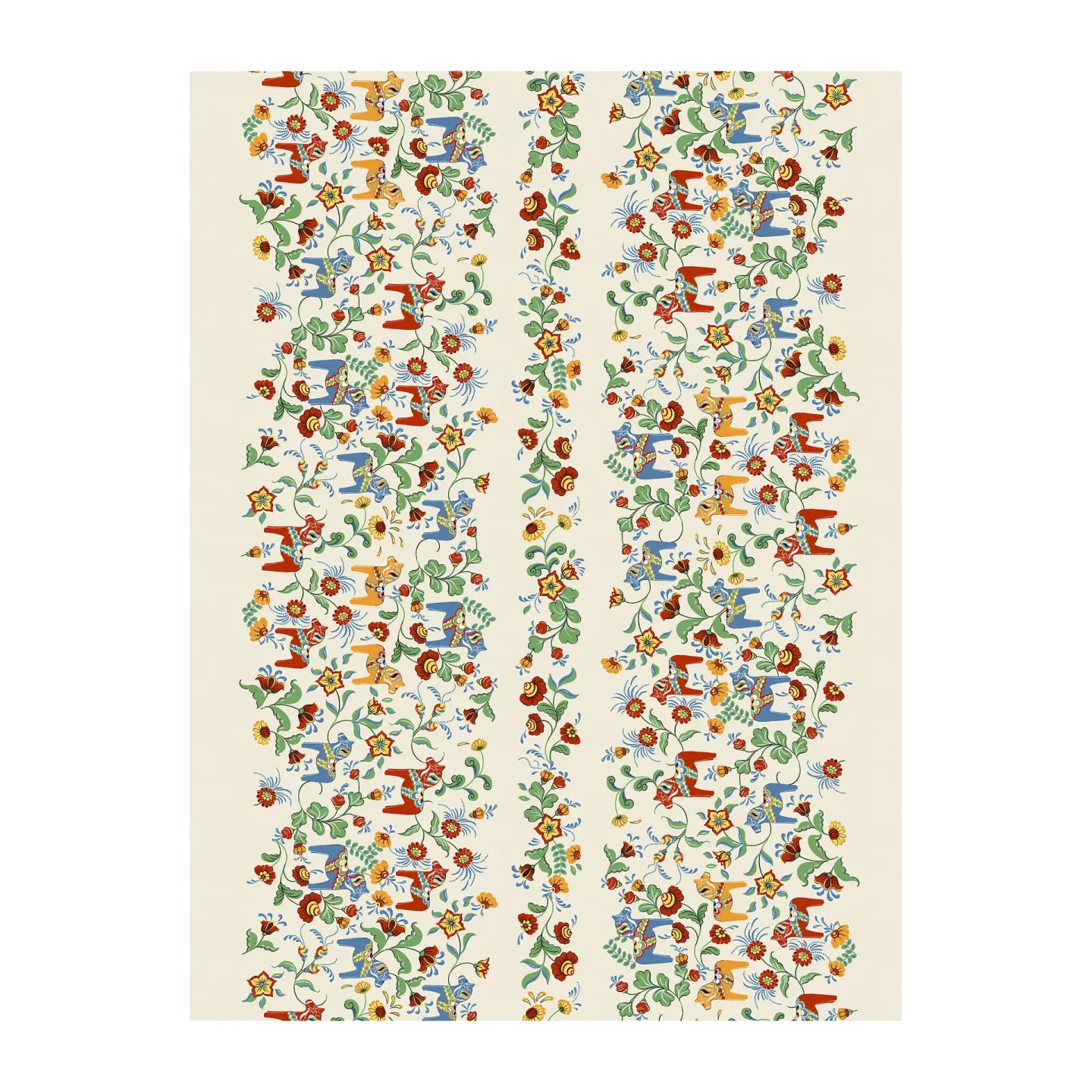 Arvidssons Textil Leksand Bård vaxduk Beige