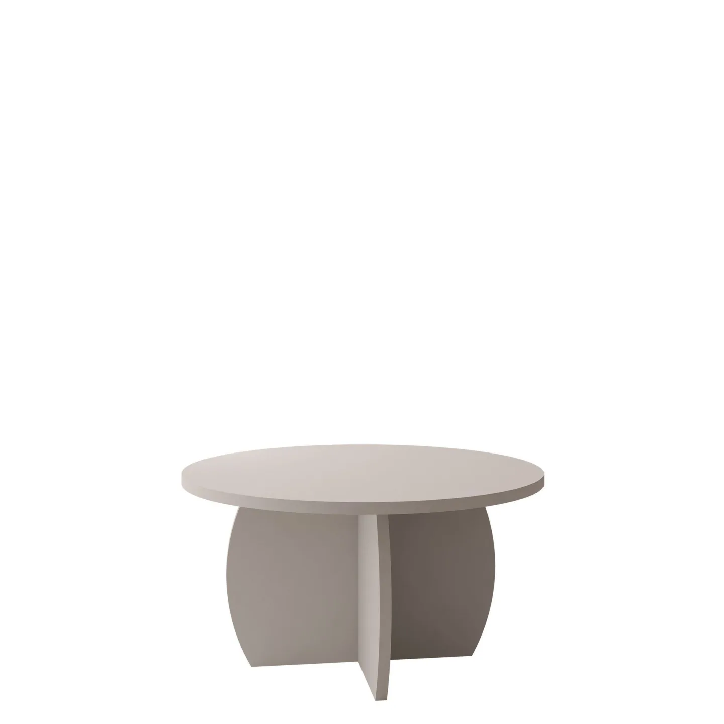 Neyloren Soffbord rund 74 cm - beige