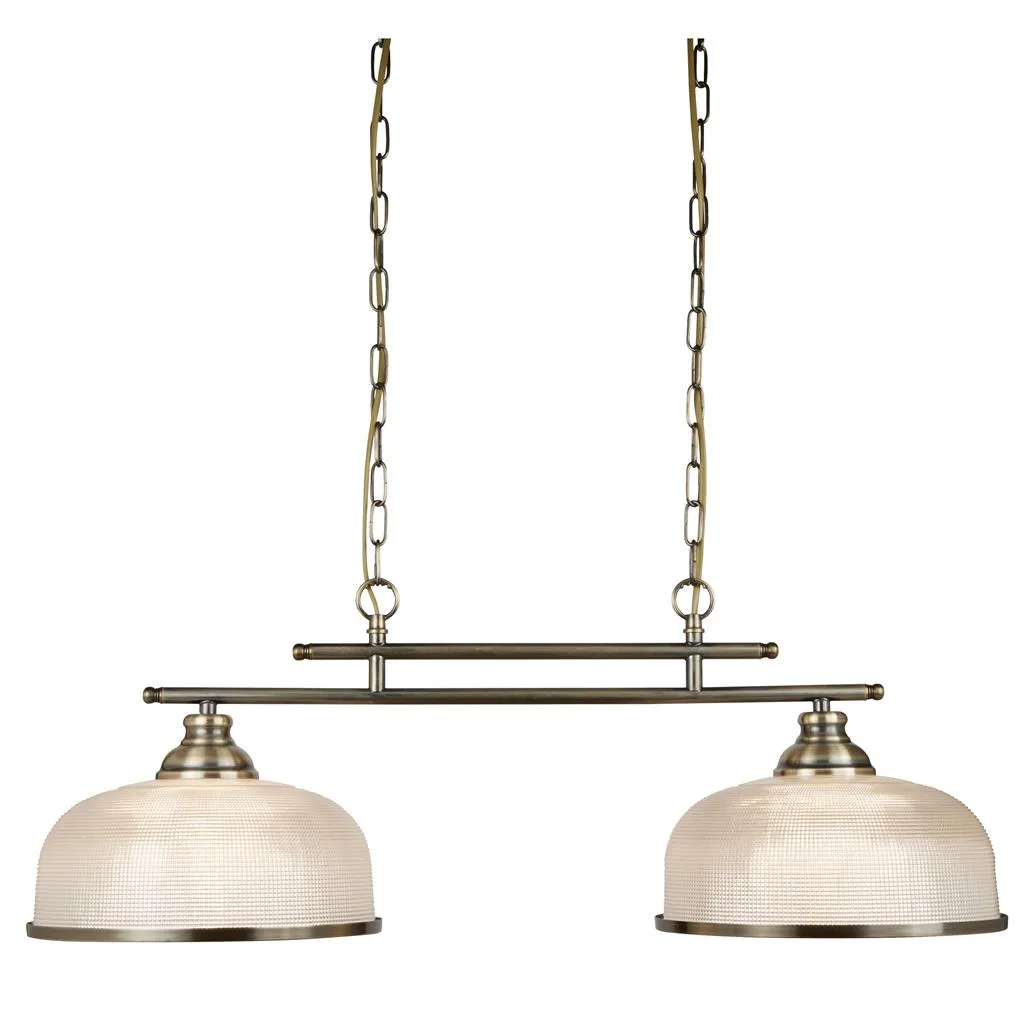 Searchlight - Bistro 75cm - Taklampa - Antikmässing