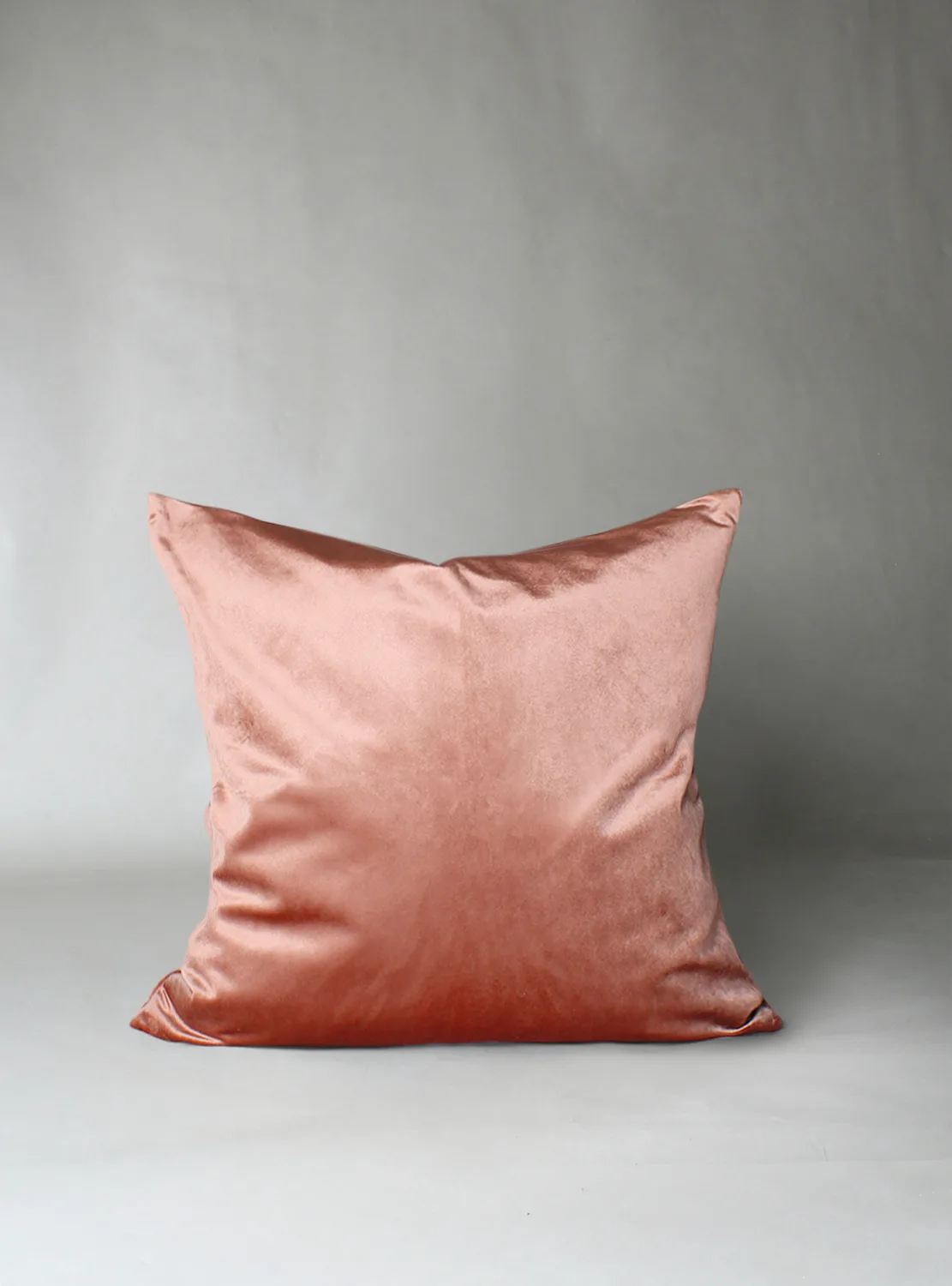 Putetrekk - Fløyelsputer Marlyn (rosa) (Størrelse: 50 x 50 cm)