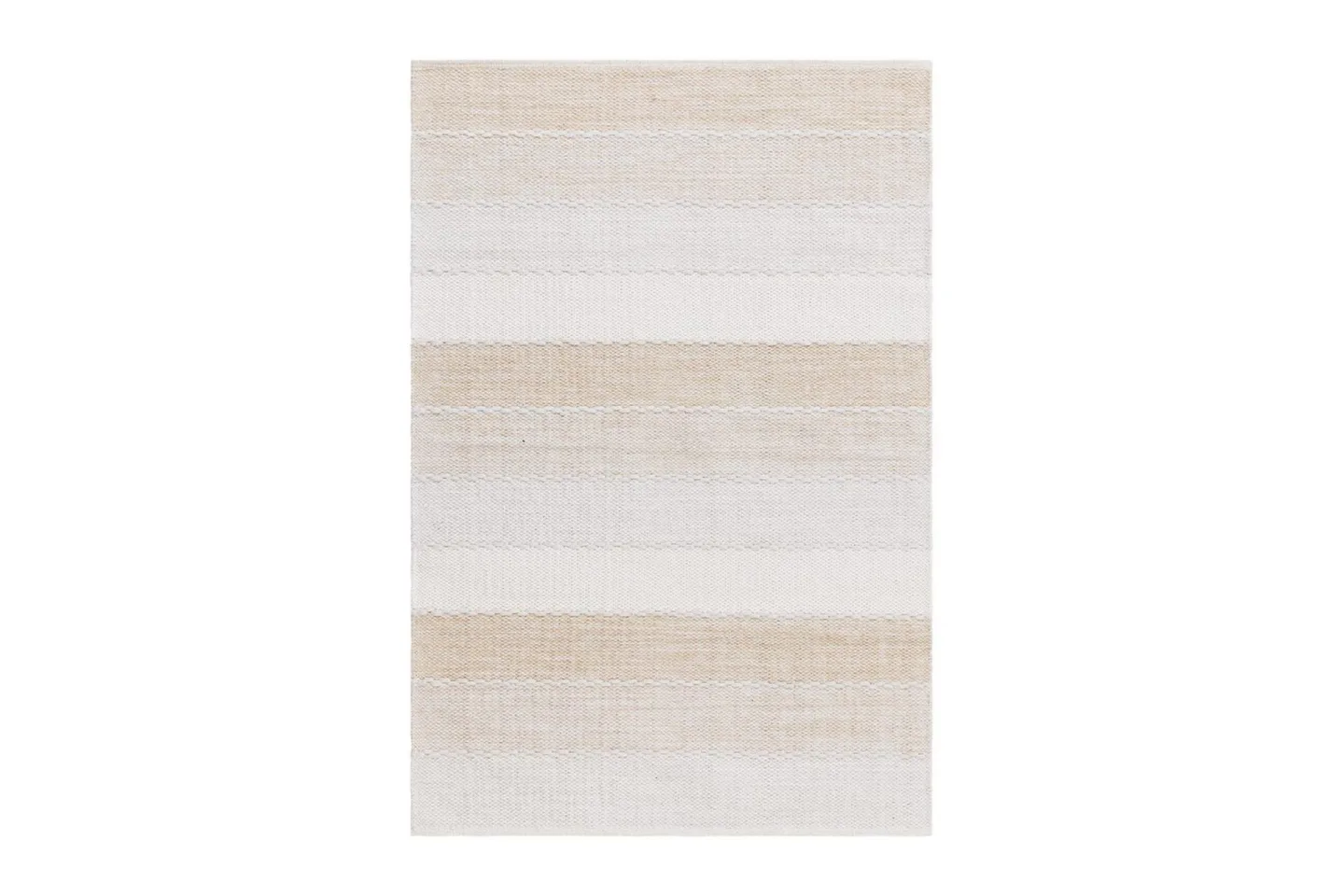 Garnmatta Båstad - 140x200 cm, Creme