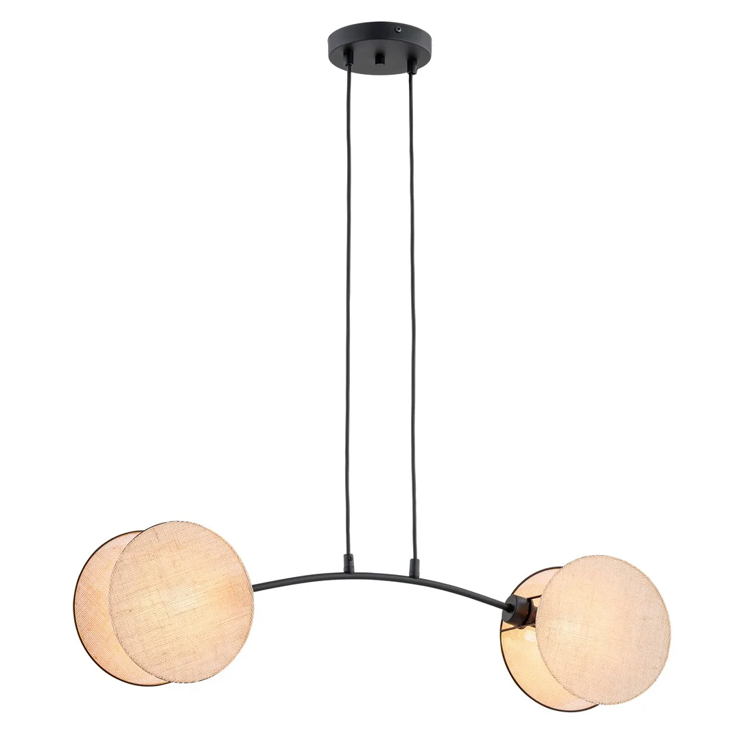 Emibig Lighting - Motif 82cm - Taklampa - Natur