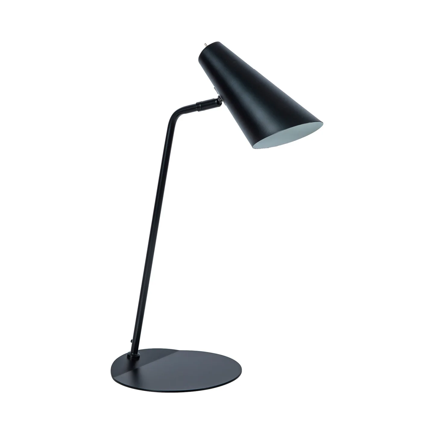 Noa Bordlampe Matt Black - Dyberg Larsen - Stue - Skandinavisk - Metal - Med én lyskilde