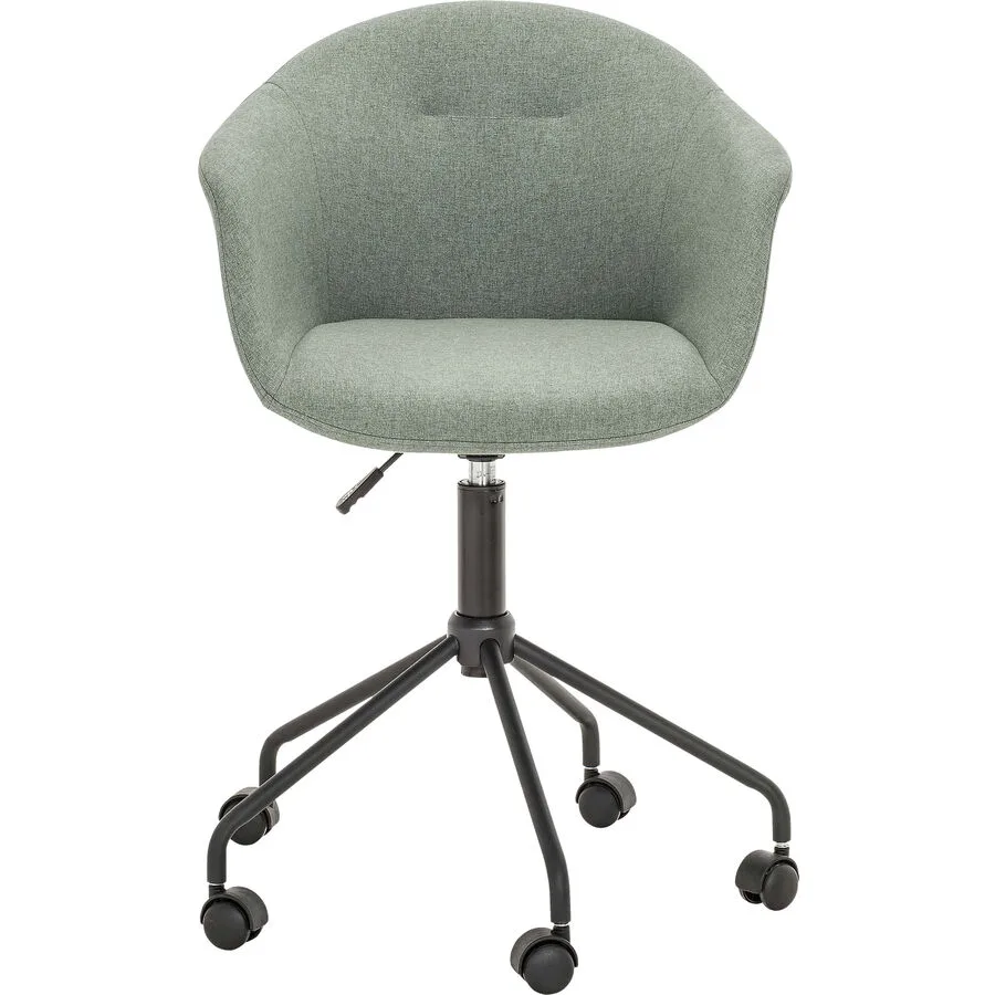 Bürostuhl Lia mint Metall/Alu/Kunststoff H 79 cm