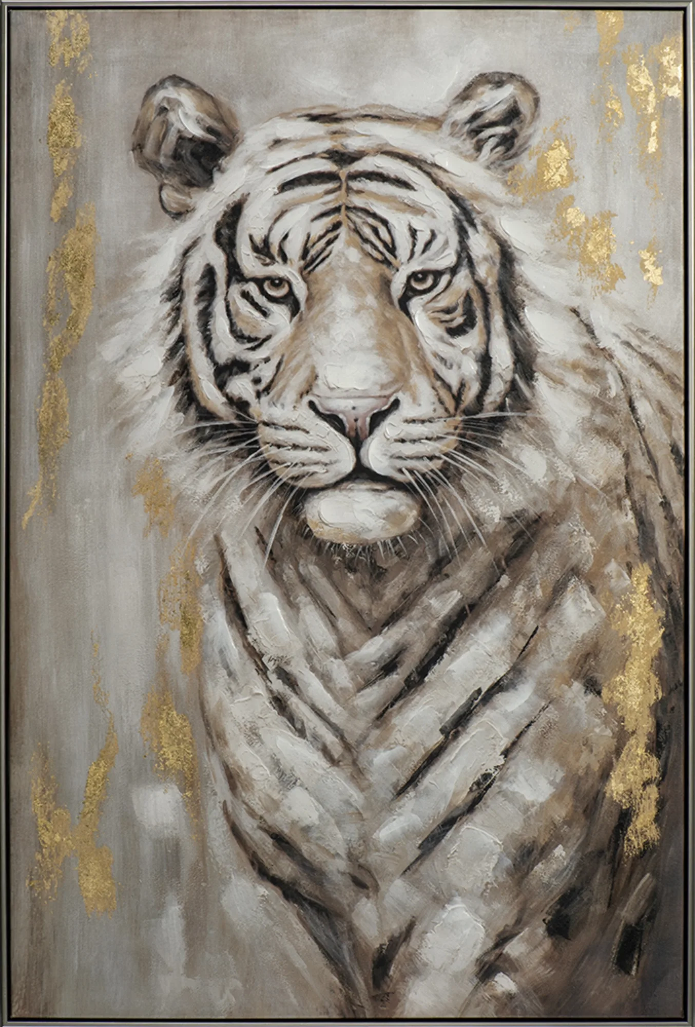 image LAND Gemälde Bright Tiger | Schubiger Möbel