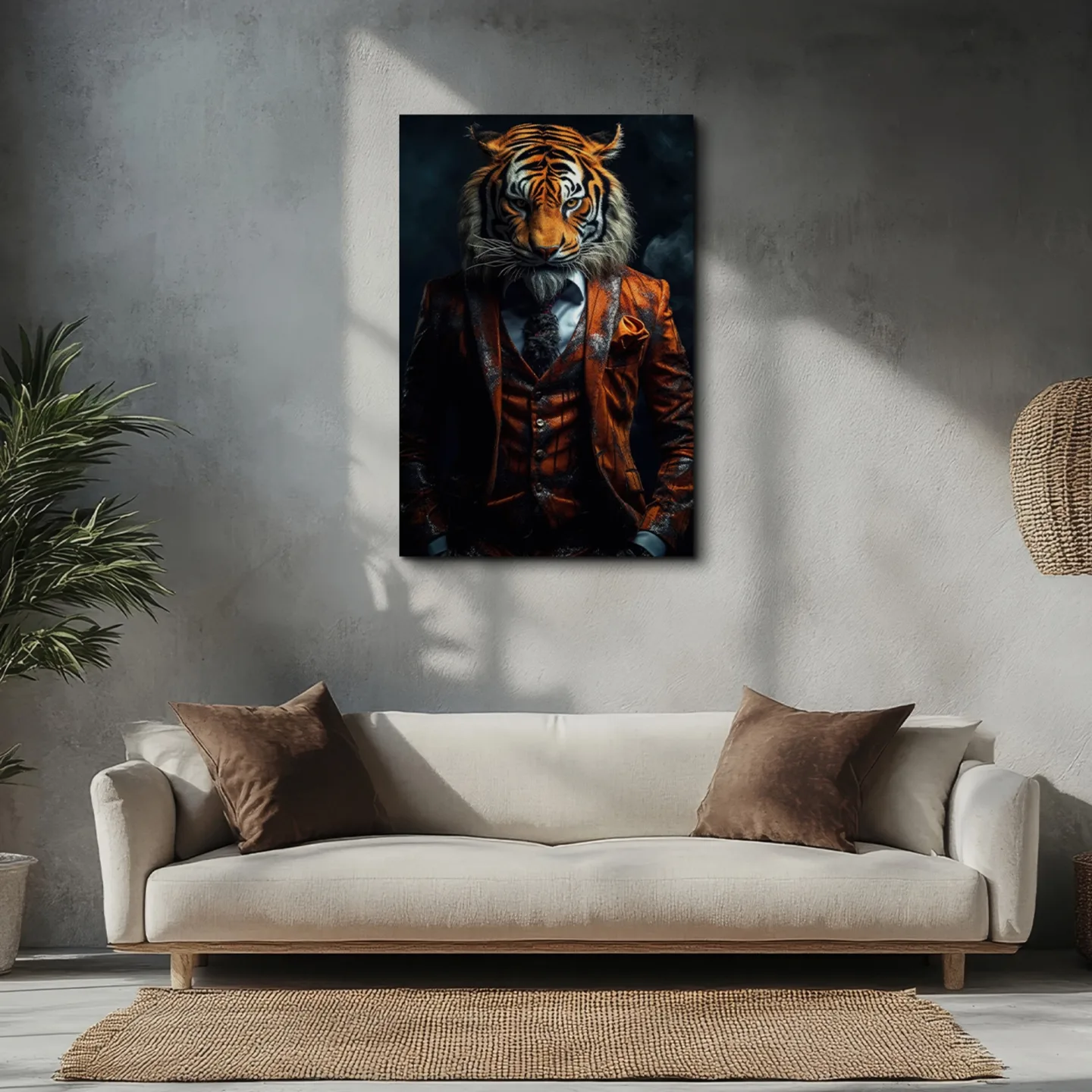 image LAND Alubild Stylish Tiger | Schubiger Möbel