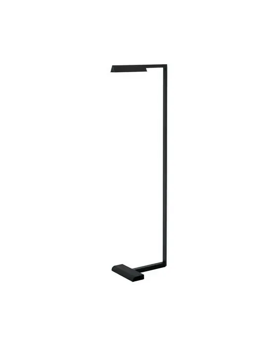 Dessau 46" Floor Lamp Nightshade Black