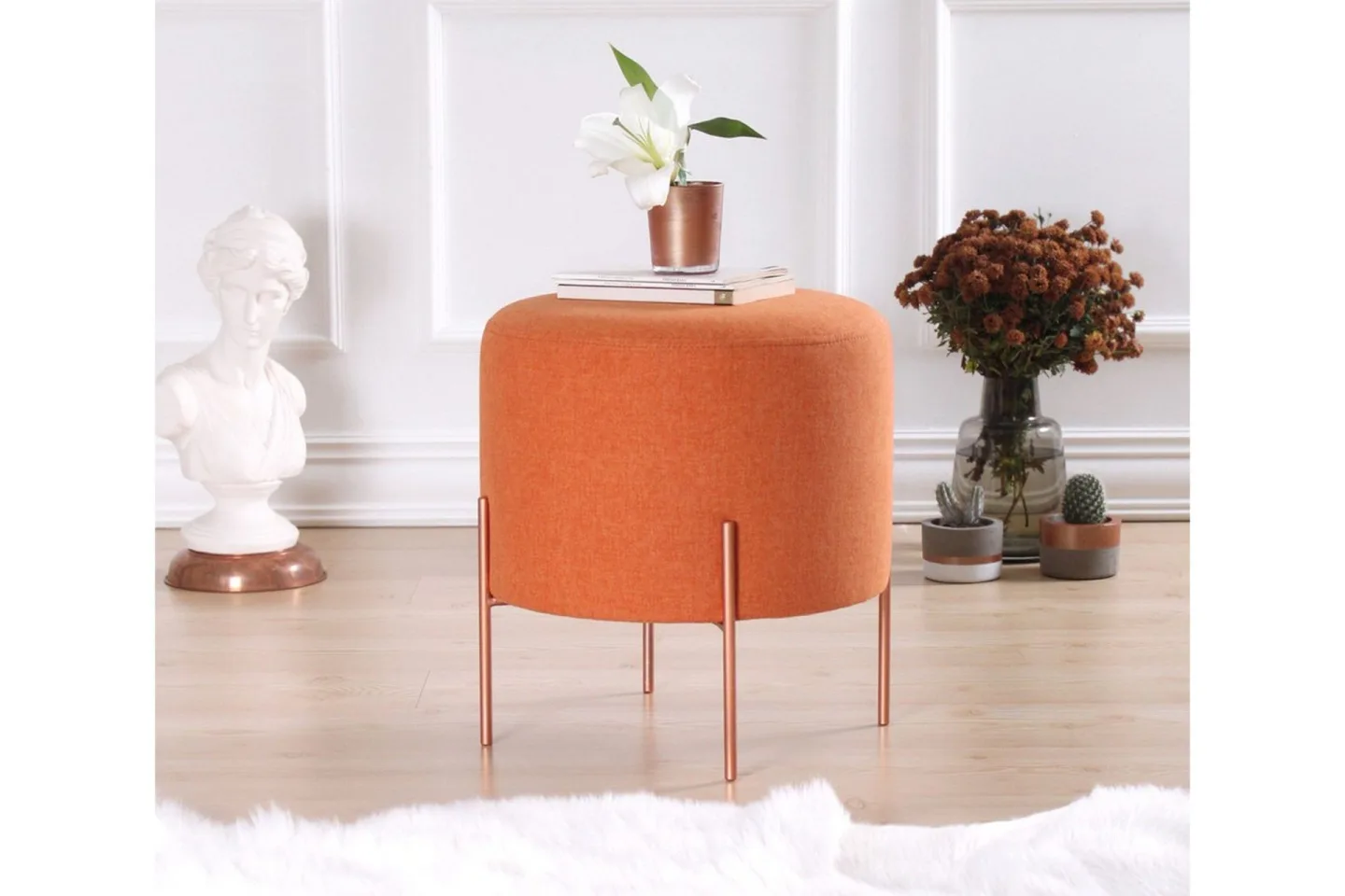 Yellowknife Sittpuff 40 cm - Orange