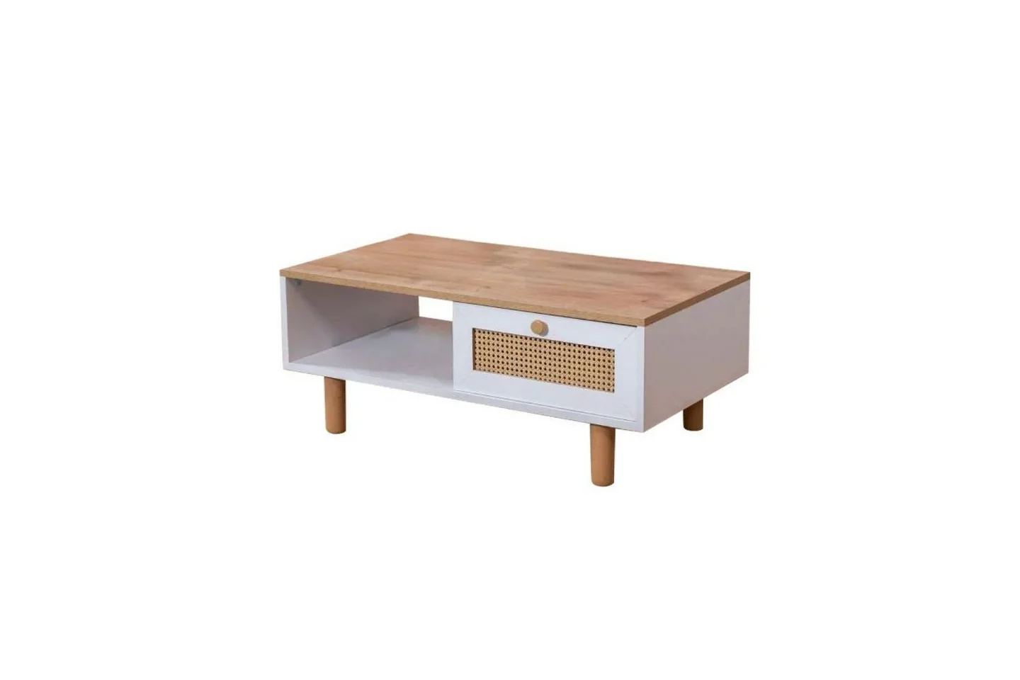 Soffbord Terra Vit / Ek - Vit