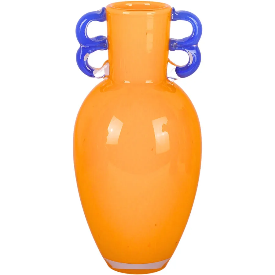 Vase Myko Gelb Glas 30 cm