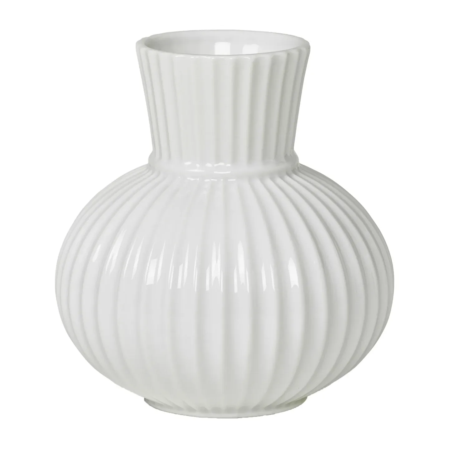 Lyngby Porcelæn Lyngby Tura Vase weiß 14,5cm