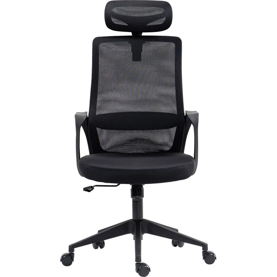 Bürostuhl Charleston schwarz Nylon H 117 cm