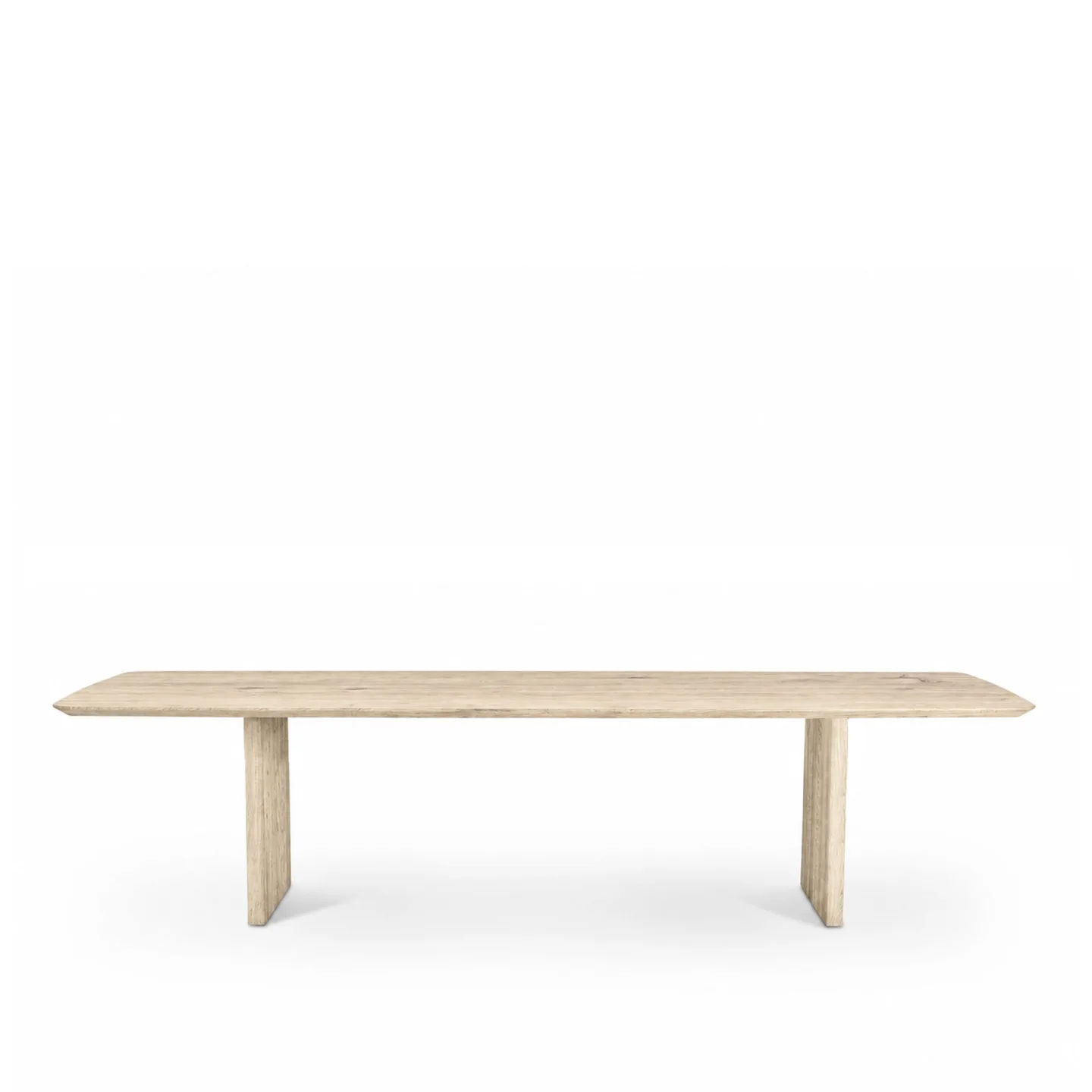 Dk3 - Ten Table 240 x 105 Wild Oak Whiteoil - Matbord - Christian Troels,Jacob Plejdrup - Träfärgad - Trä