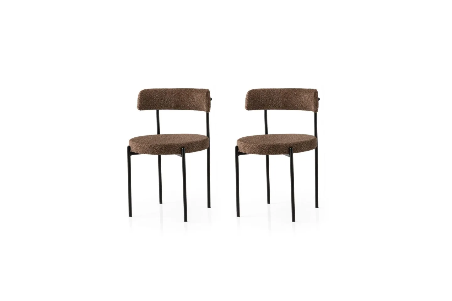 Faria Matstol - Svart/Brun