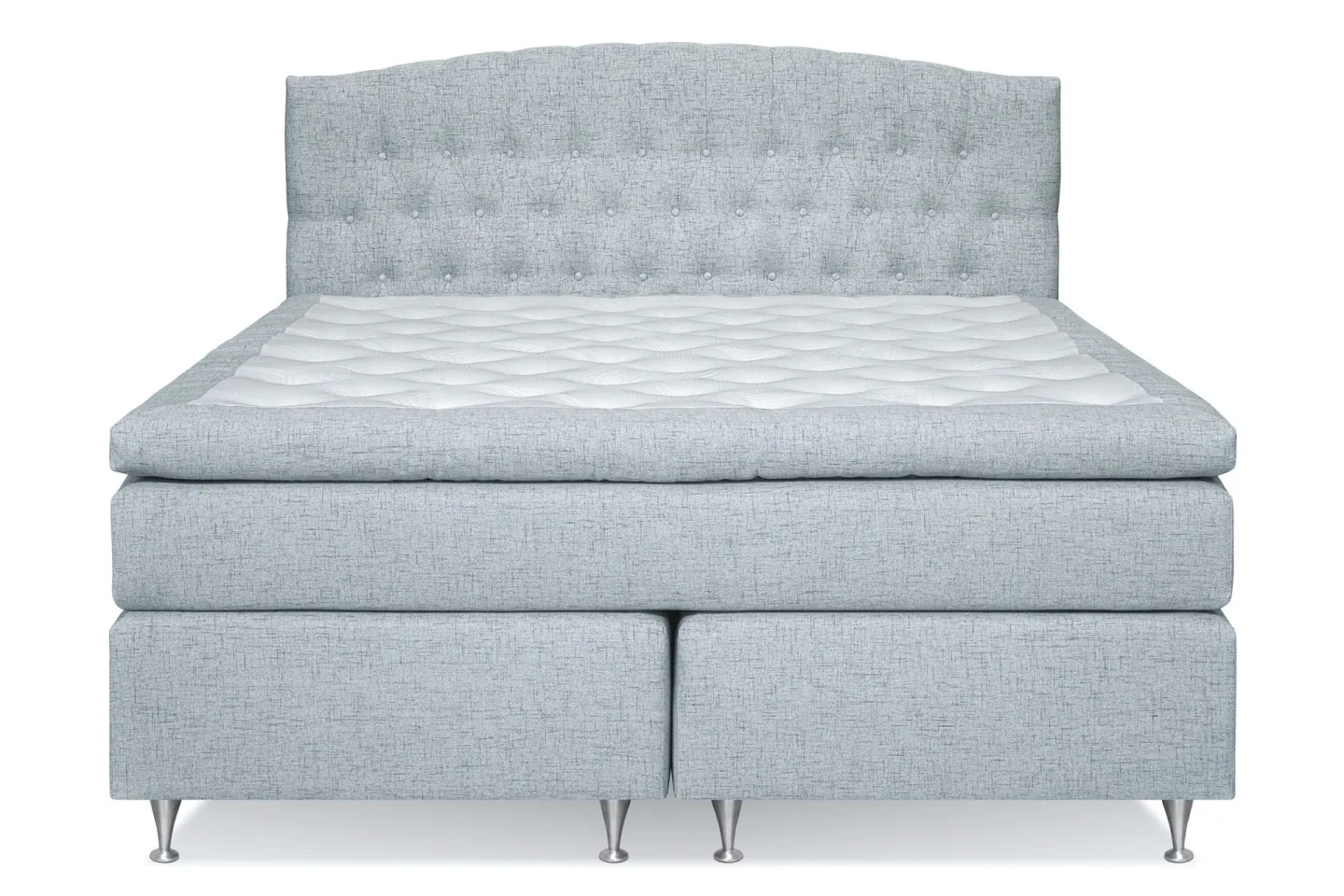 Belda Sängpaket 180x200 Fast/Medium - Ljusblå