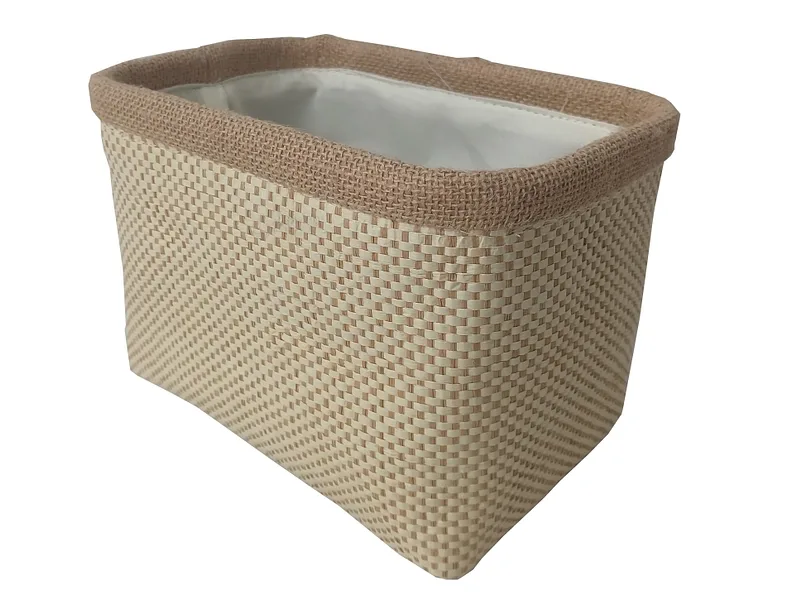 Aufbewahrungskorb SHERWOOD beige 16x23x16cm