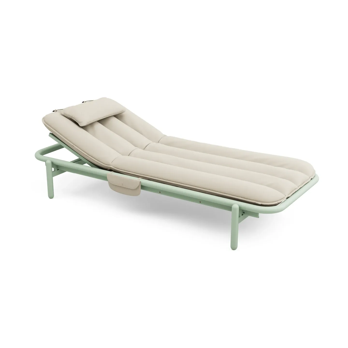 Fatboy Sunbun dagbädd Mist green-sahara, 212x97x39 cm