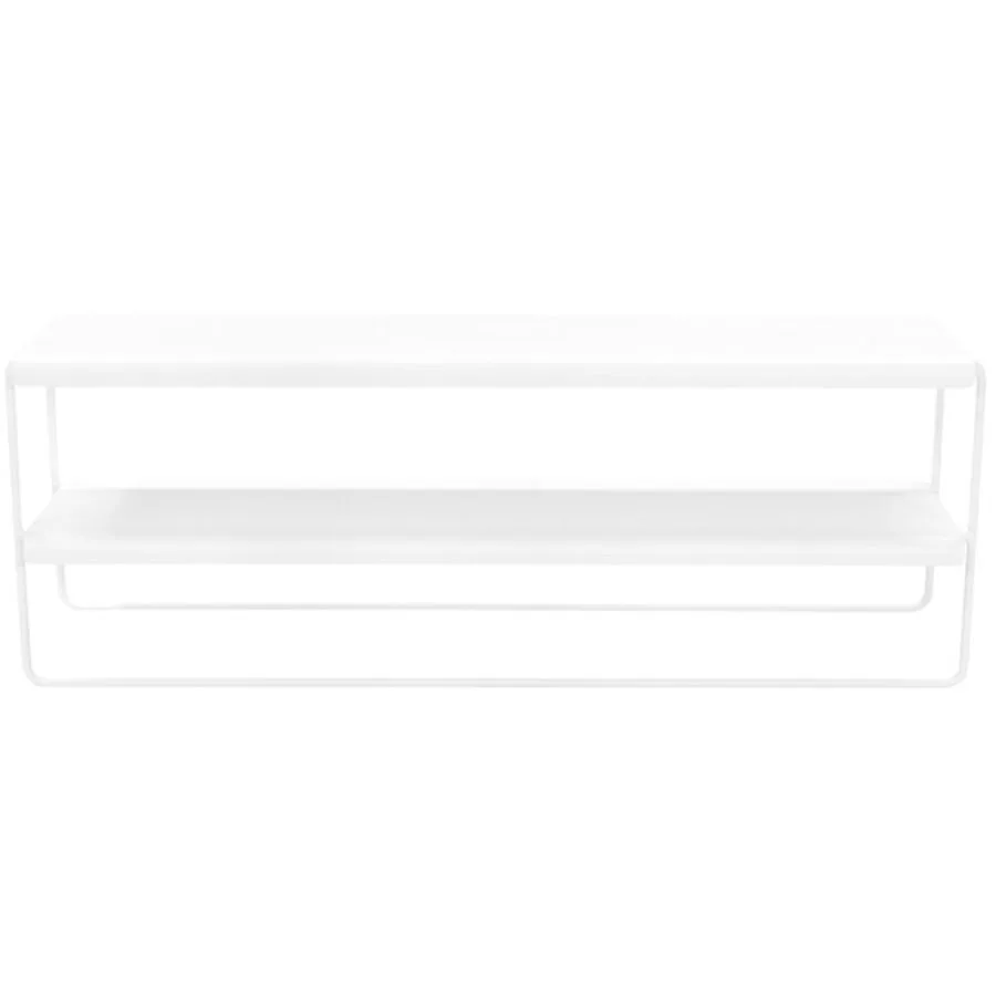 Spinder Design Schuhregal Skadi Weiss Stahl 103 cm 38 cm