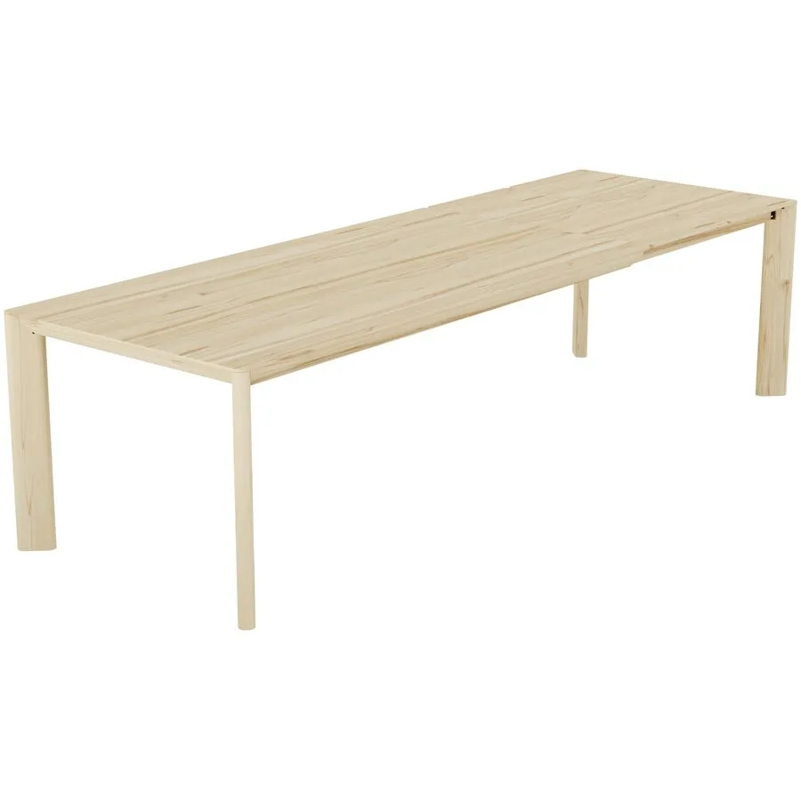Esstisch ausziehbar Massivo Braun Holz B 200 cm Ausziehbar - Farbe: Kernbuche geölt - Möbel Konfigurator: Traummöbel individuell zusammenstellen