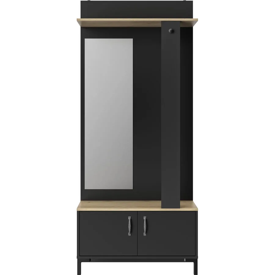 Garderobe Santiago Eiche Dekor Holzwerkstoff B 81 T 37 H 190 cm