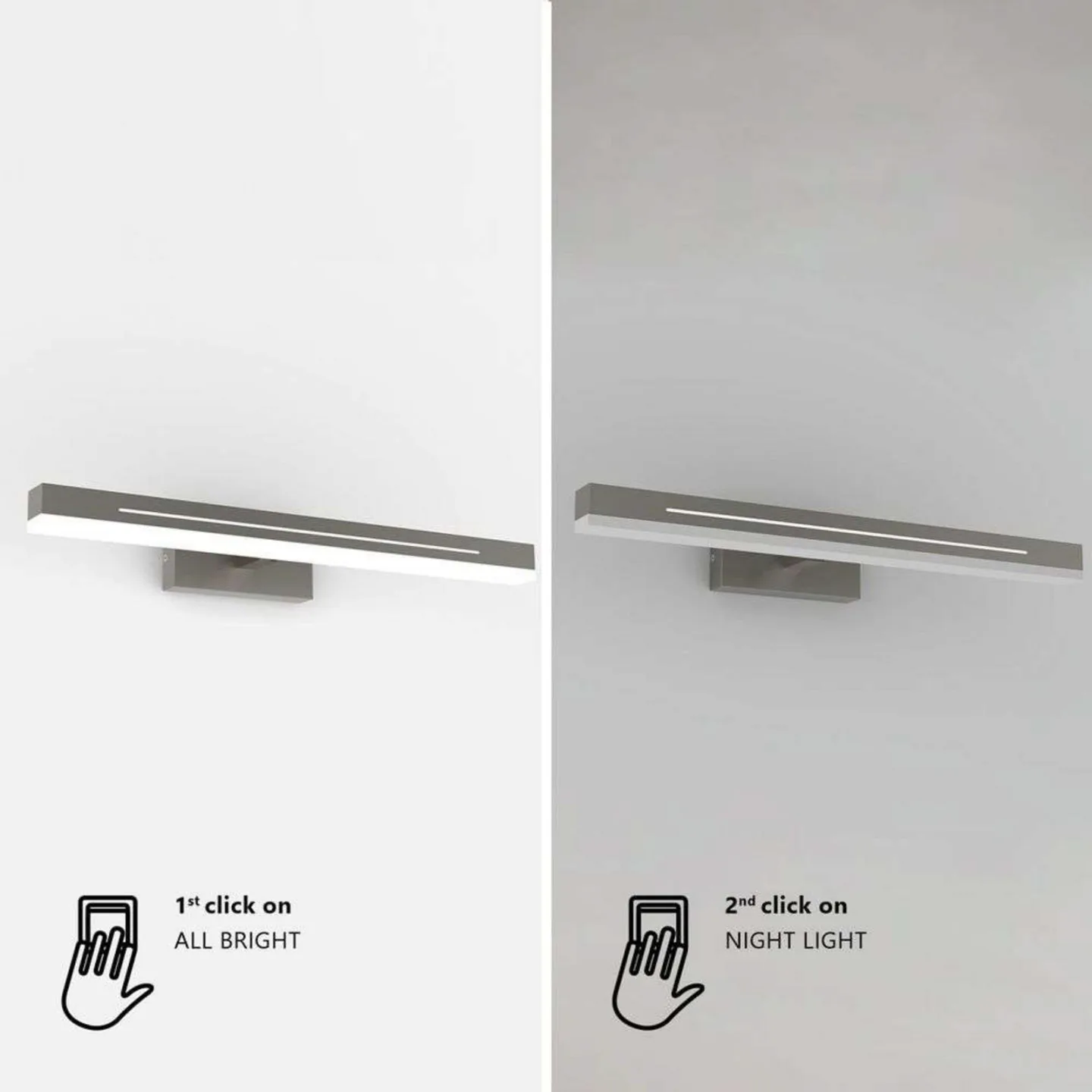 Otis 60 Vegglampe White - Nordlux - Bad - Aluminium