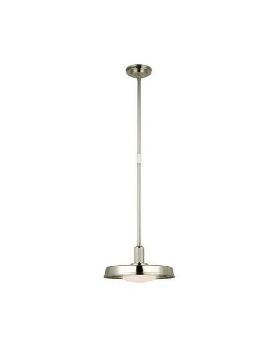 Ruhlmann 14" Factory Pendant Polished Nickel
