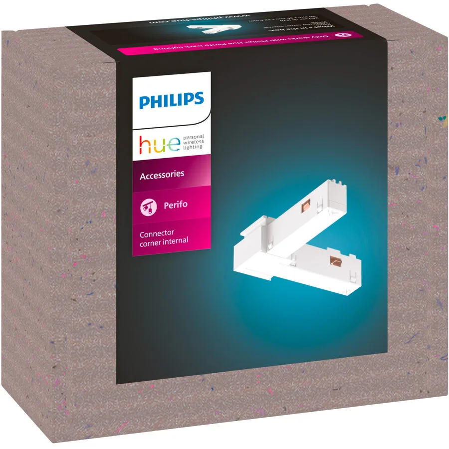 Philips Hue Hue Perifo Eckverbindungsstück weiss - Material: Kunststoff