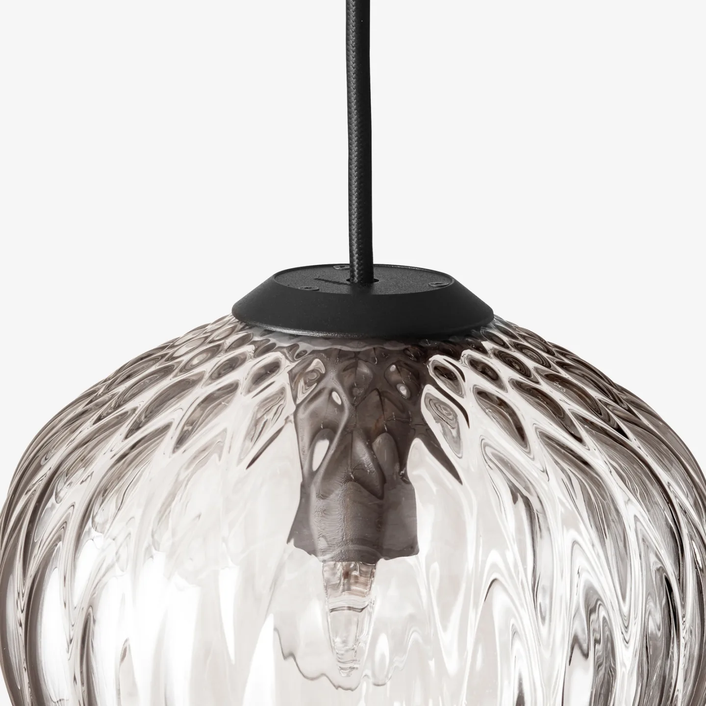 Blown SW4 pendellampe sølv - &Tradition - Stue - Design - Glass - Med en lyskilde