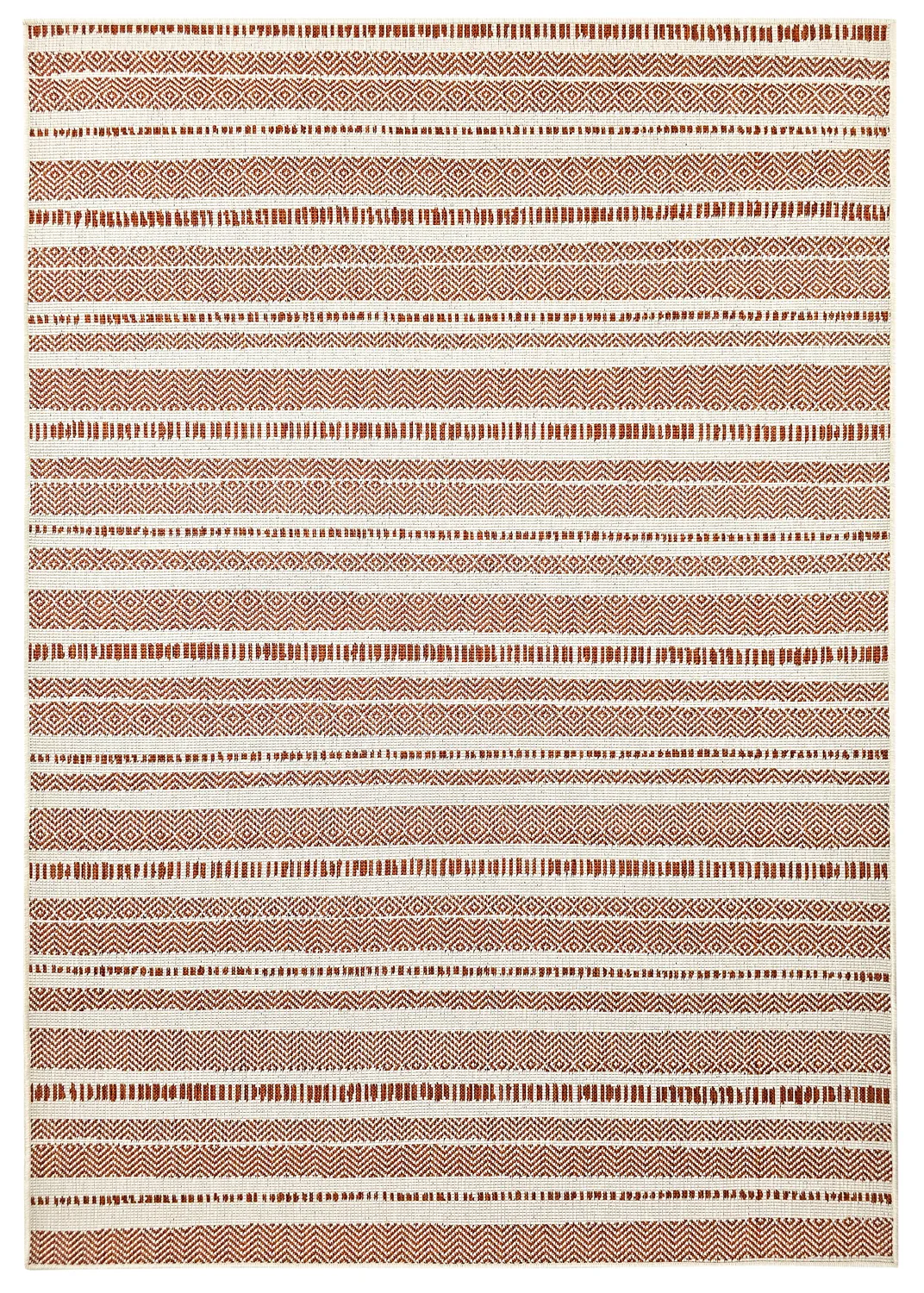 Innendørs/Utendørs tepper - Ethan (oransje) (Størrelse: 160 x 230 cm)