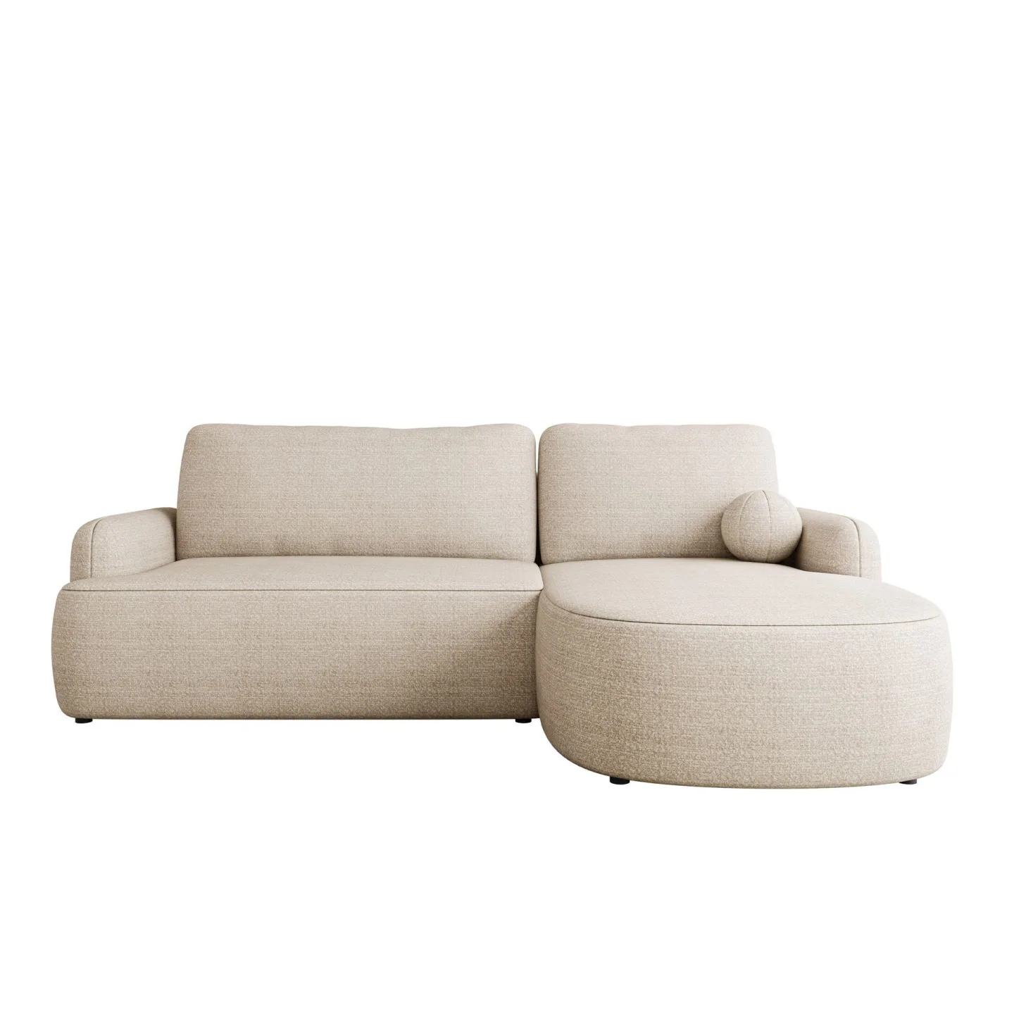 Branrel 3-sits Soffa med divan - beige