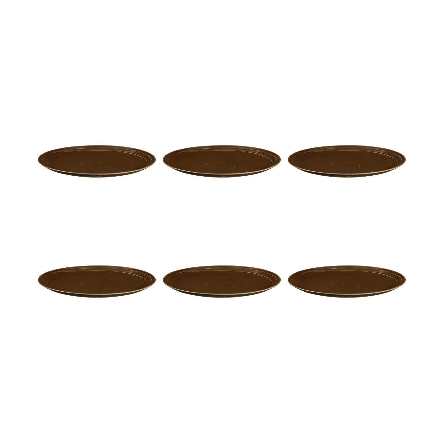 Seltmann Weiden Terra Teller Ø27,8cm 6er Pack Earth Brown