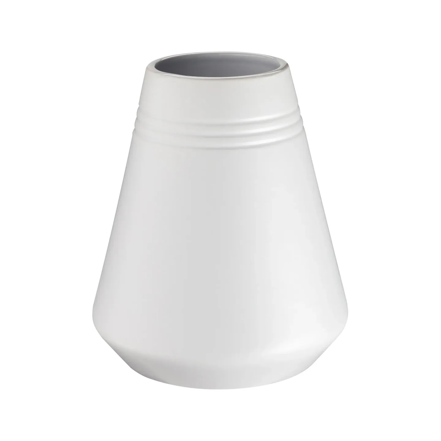 NJRD Lines Vase 18cm Weiß