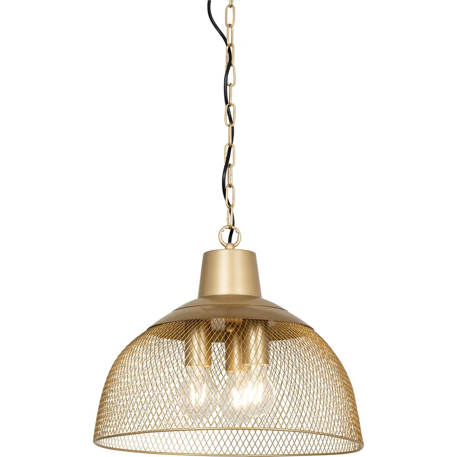 Pendellampe Lee Gold Metall 40 cm 117 cm