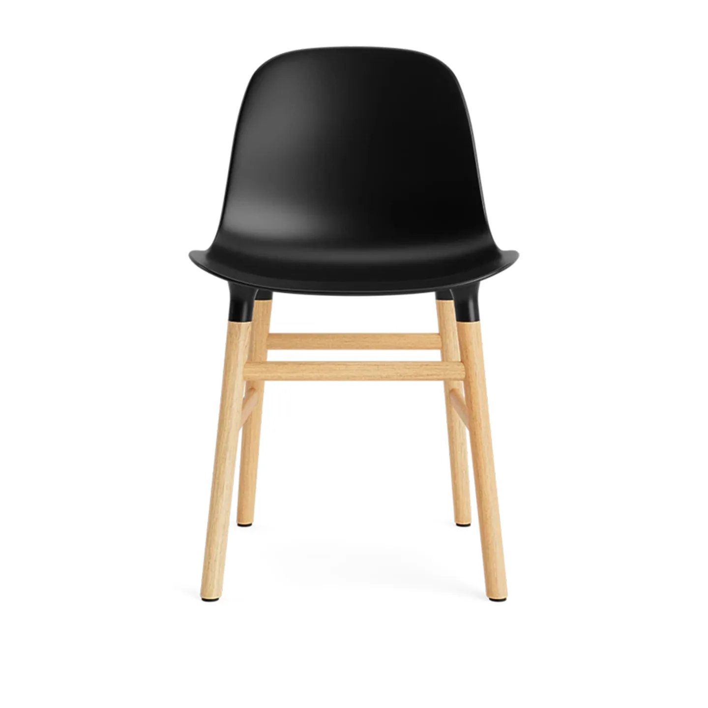 Normann Copenhagen - Form Chair Oak Black - Matstolar - Simon Legald - Svart - Trä/Plast