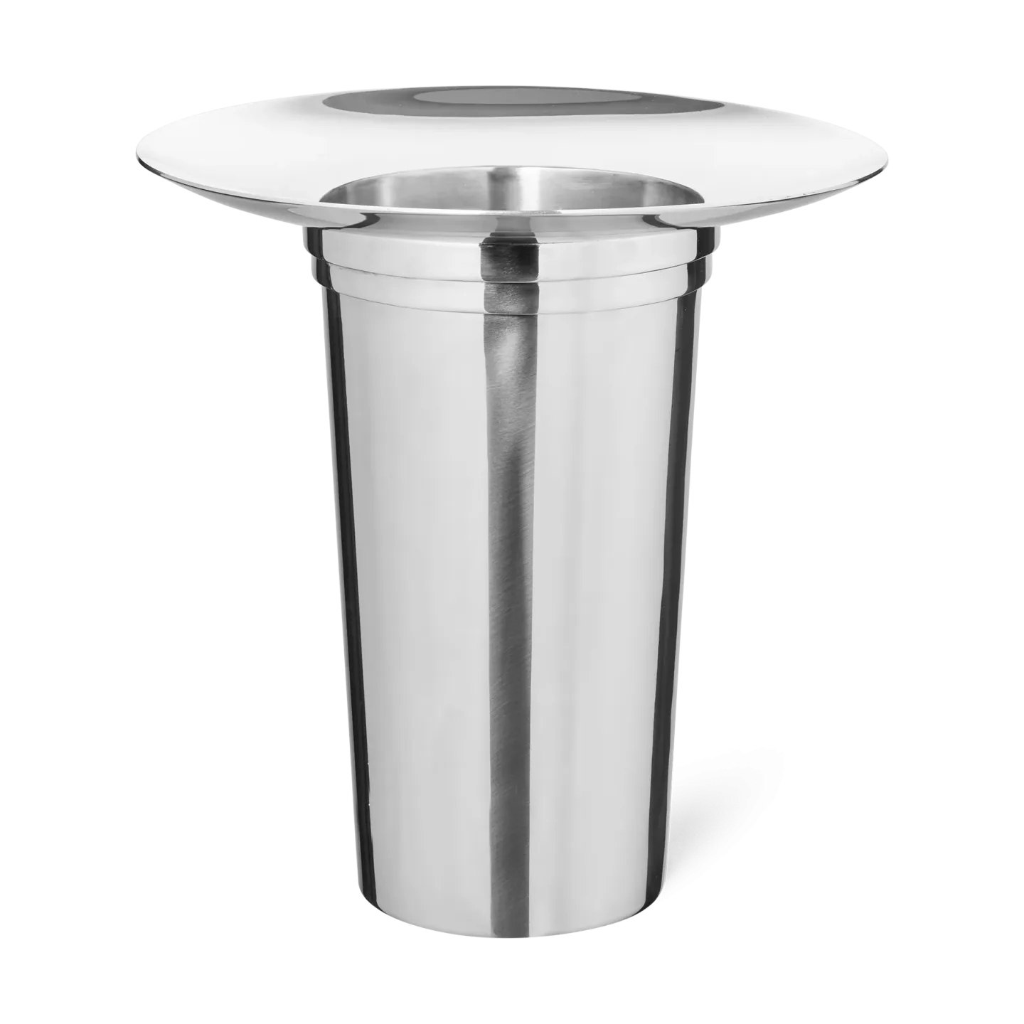 Louise Roe Fountain Vase 01 30 cm Raw Iron