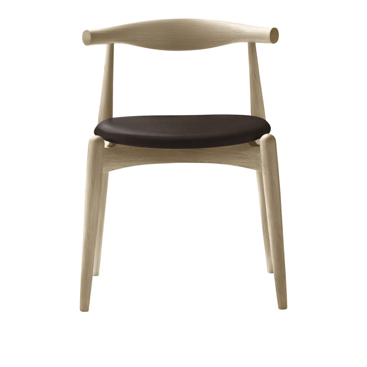 Carl Hansen - CH20, Tvålad Ek, Lädergrupp B Thor - 306 - Matstolar - Hans J. Wegner - Träfärgad - Trä