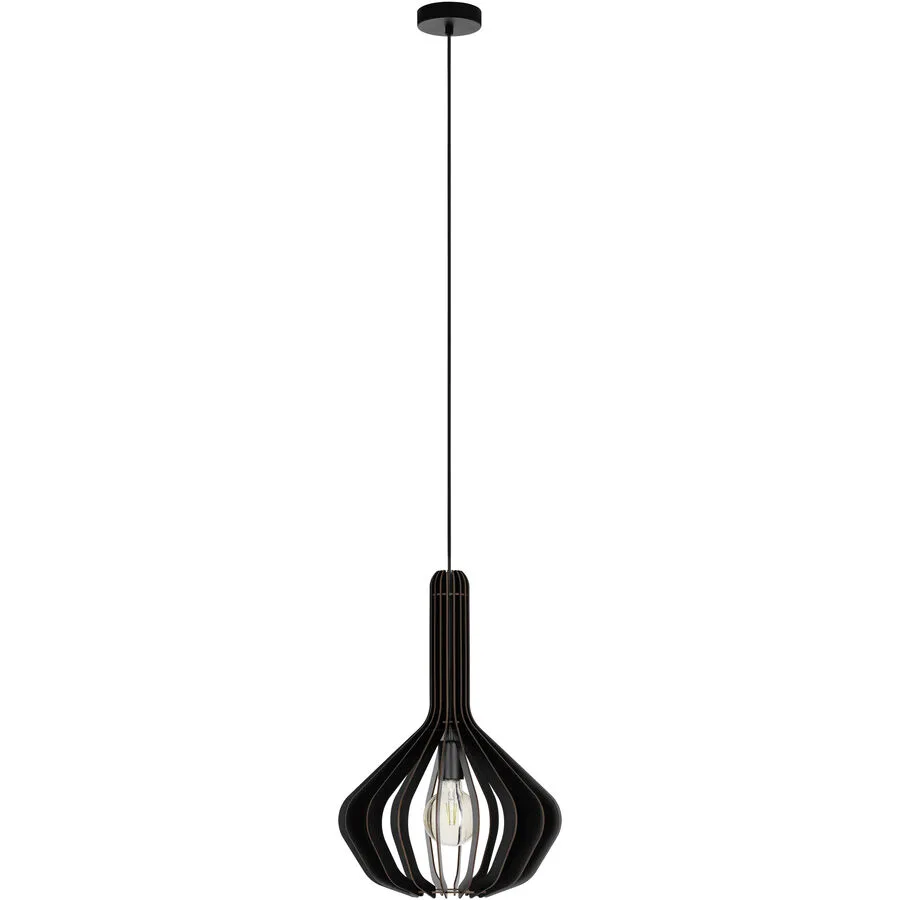 Eglo Pendellampe Velasco Schwarz Stahl 110 cm