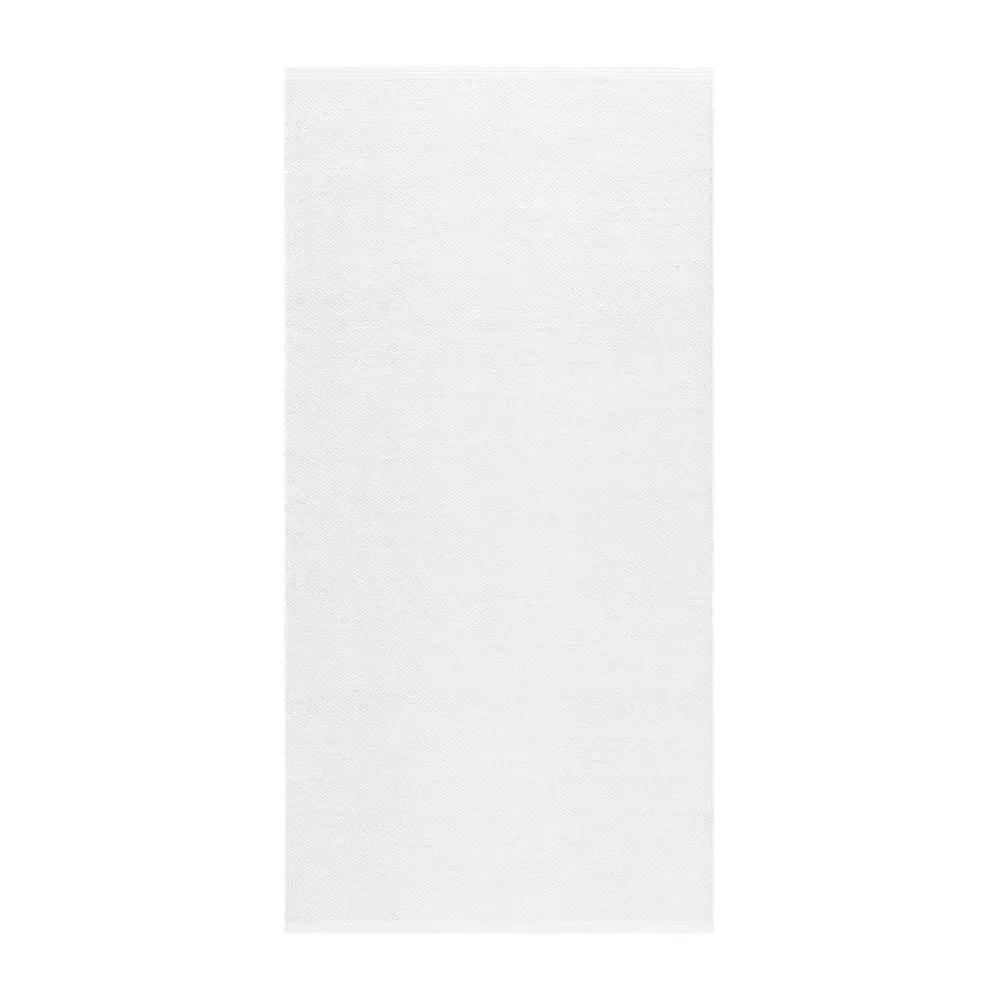 Plastmatta Hilma Plain - 70x250 cm, Vit