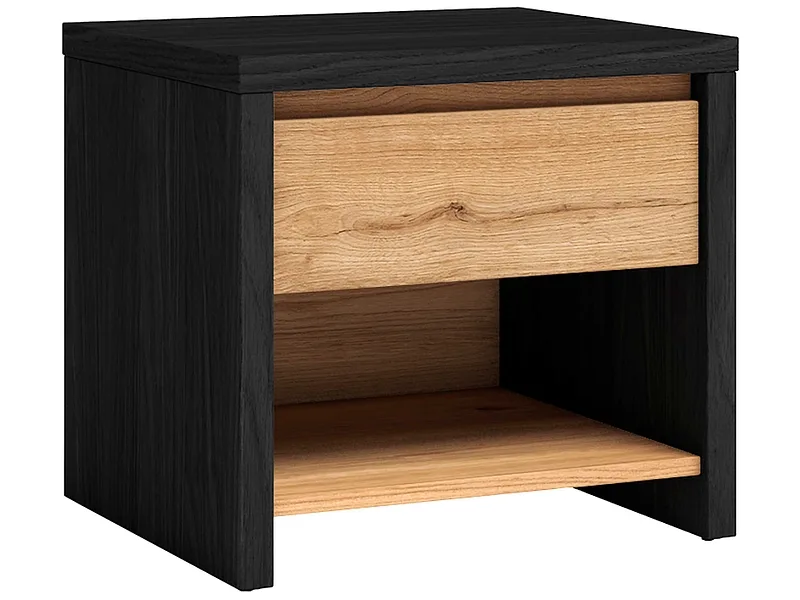 Nachttisch MARCKERIC DAVIS 1 Schublade 47x40x43.5cm eiche melamin