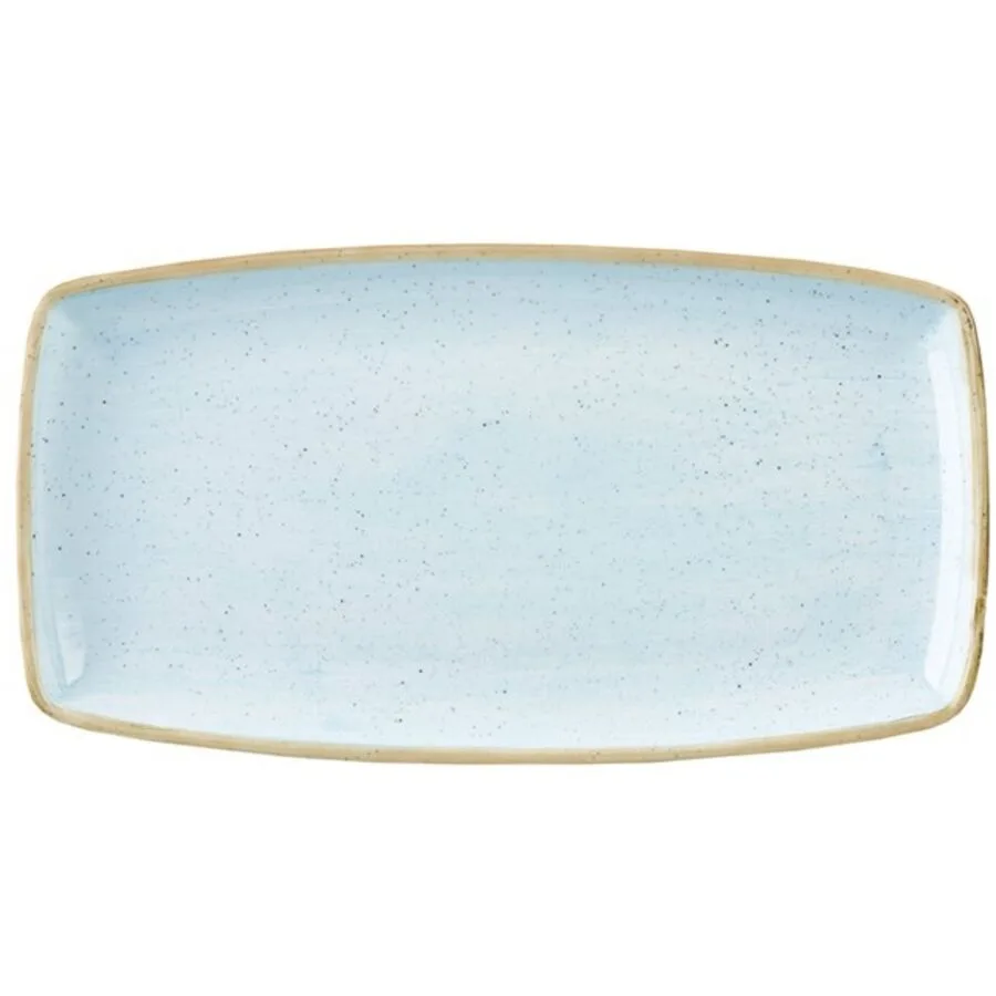 Churchill Platte Stonecast hellblau Porzellan Rechteckig B 29.5 cm