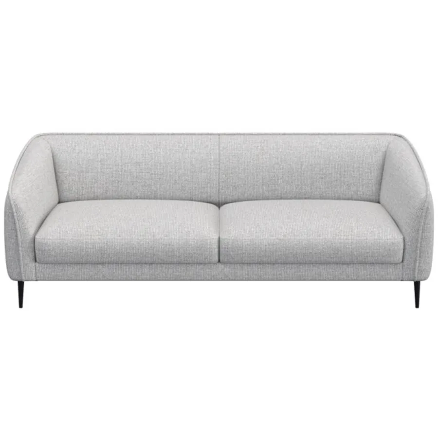 Sofa Fady Ohne Stoff hellgrau B 217.5 T 74 cm
