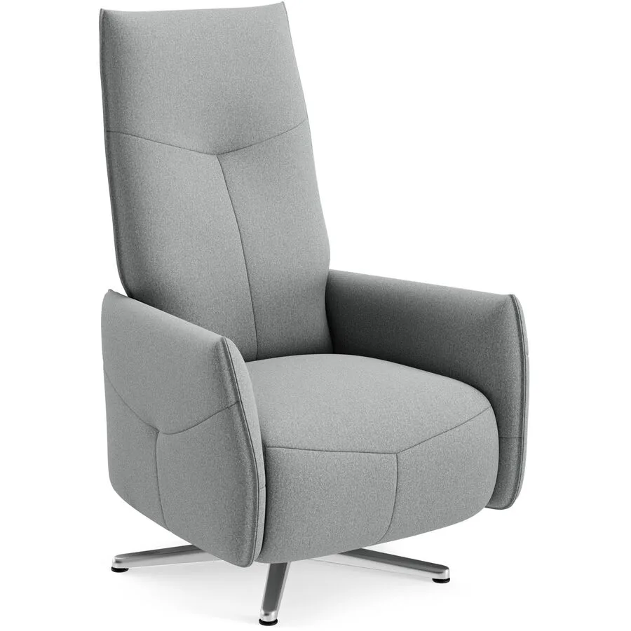 Relaxsessel Jura Grau Stoff 73 cm 158 cm - Möbel Konfigurator: Traummöbel individuell zusammenstellen