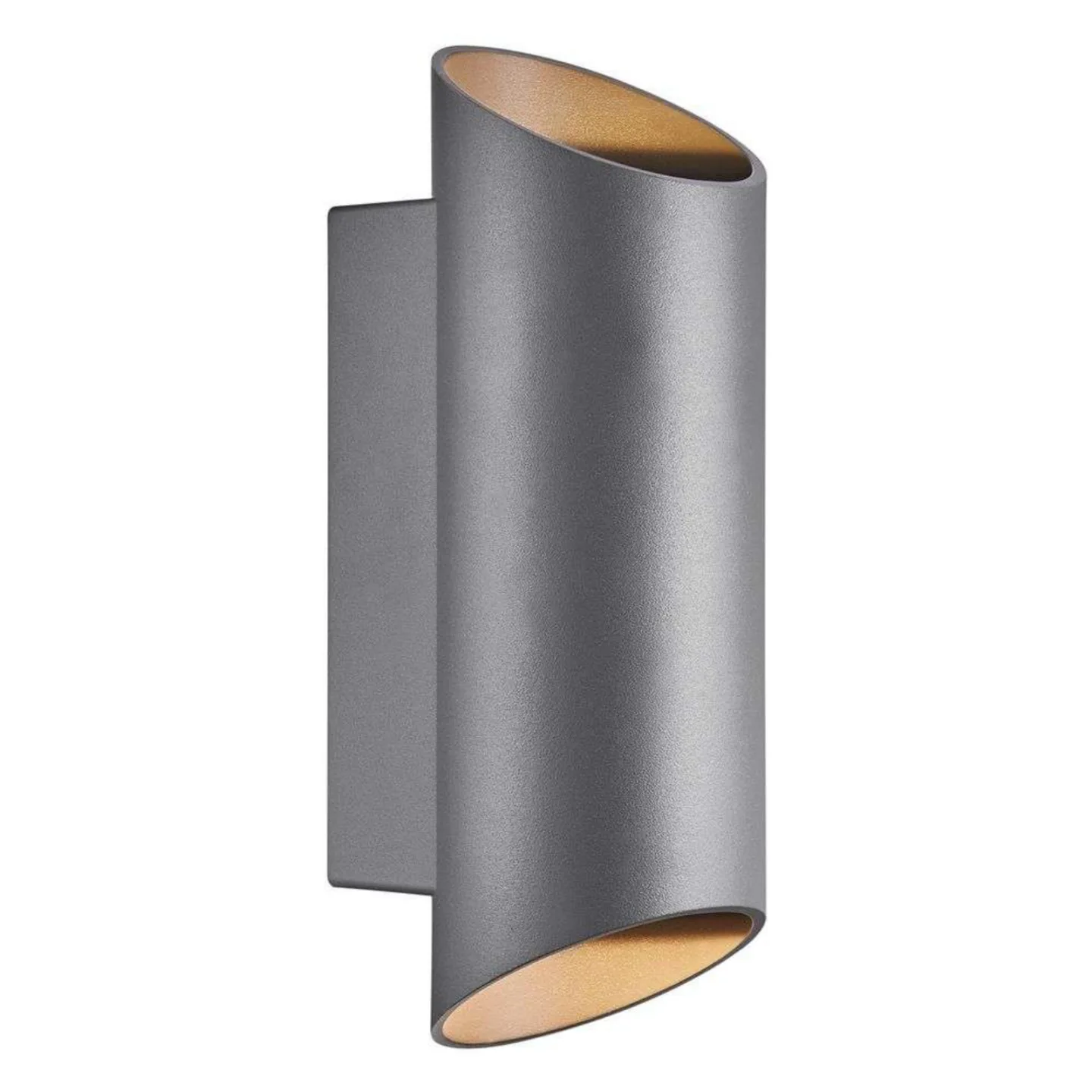 Nico Round 22 Udendørs Væglampe Anthracite - Nordlux - Terrasse - Aluminium