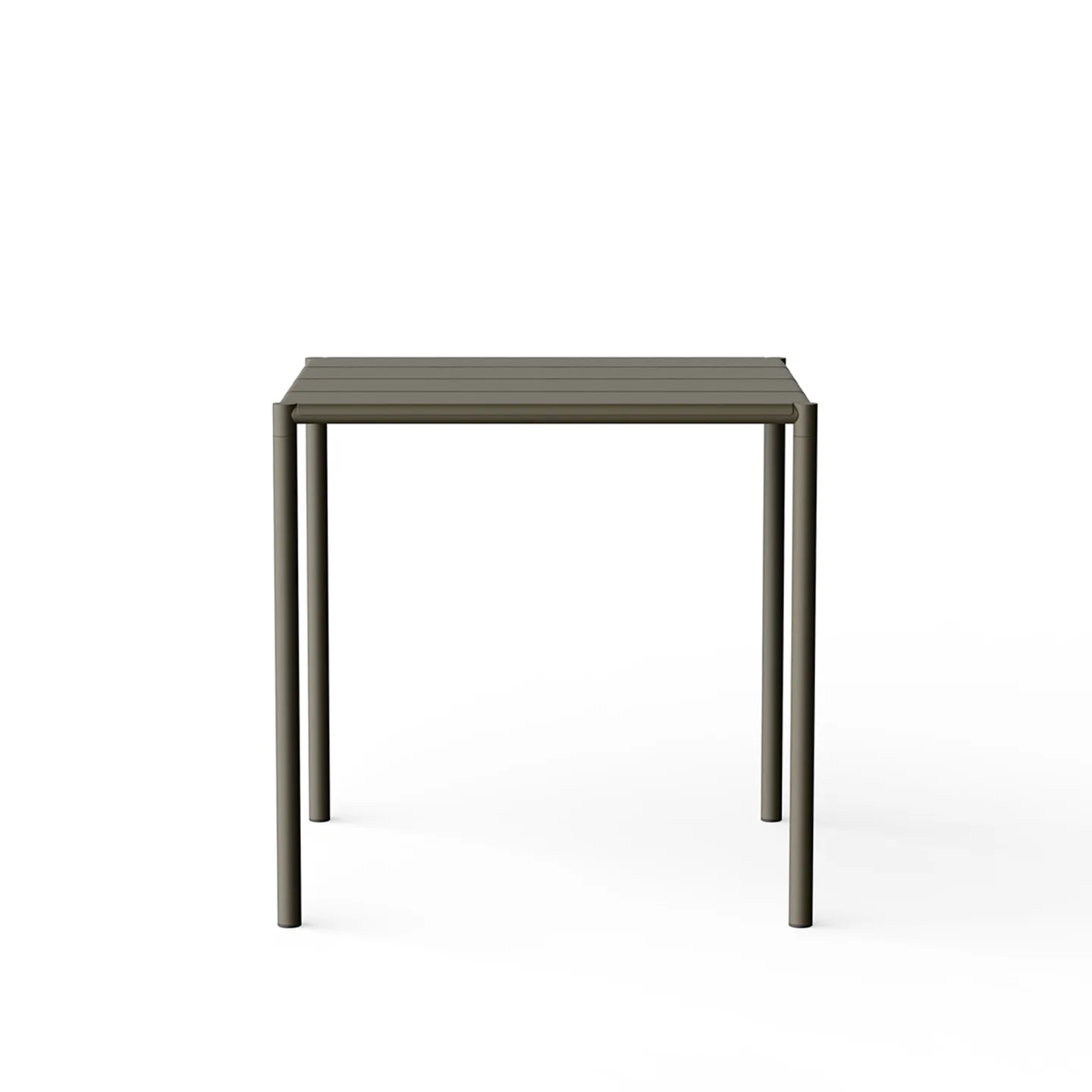 NINE - Sine - Dining Table 755 x 755 Dark Green - Matbord utomhus - Note Design Studio - Grön - Metall