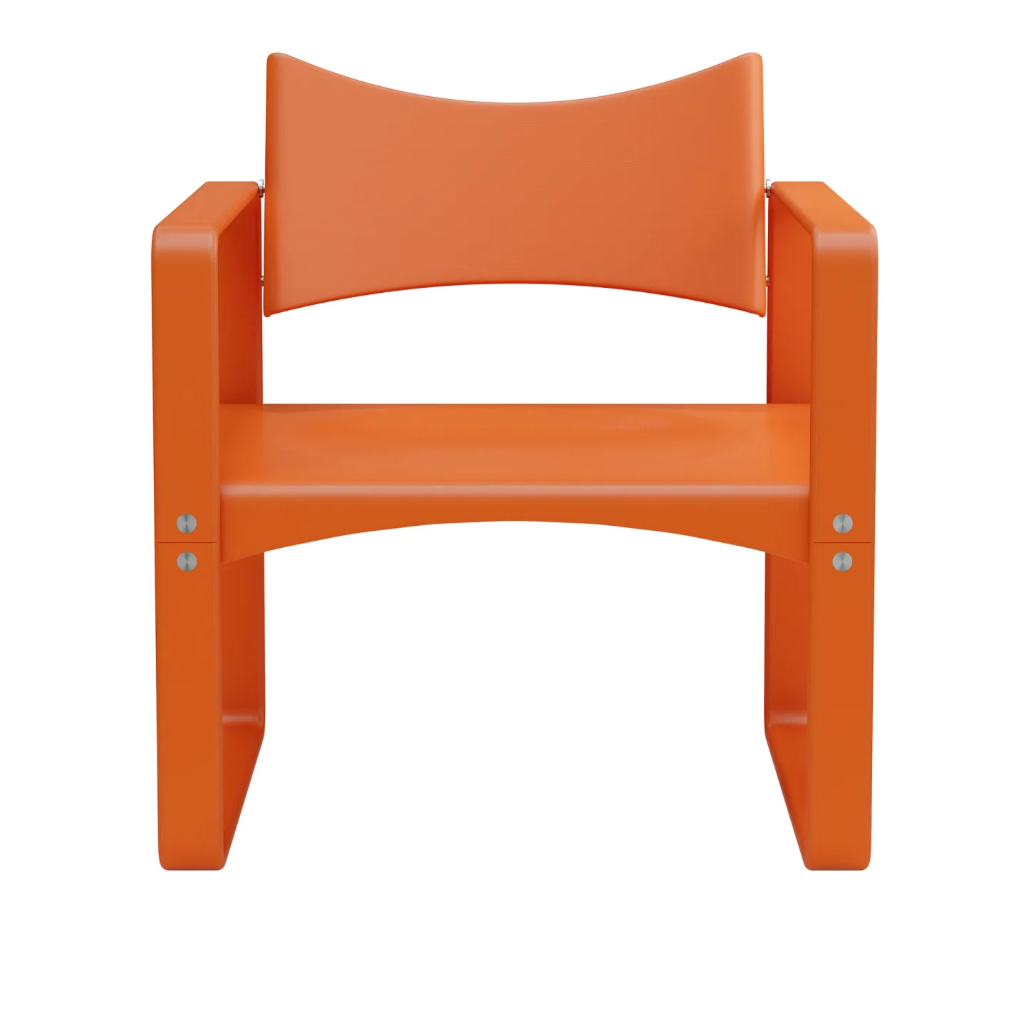 Verpan - Series 270 F Armchair Orange - Fåtöljer - Verner Panton - Orange - Trä