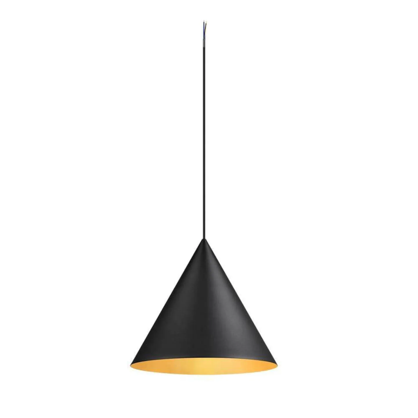 Magico 38 pendellampe Matt Black/Gold - SLV - Stue - Aluminium