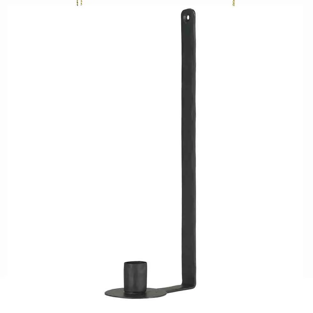Väggljusstake i metall