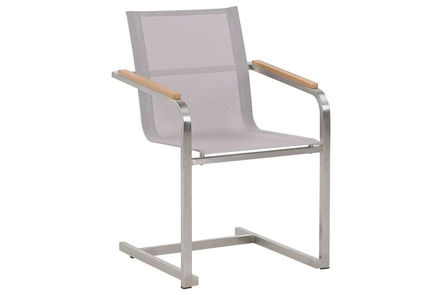 Zervo Karmstol Utomhus - Beige/Silver