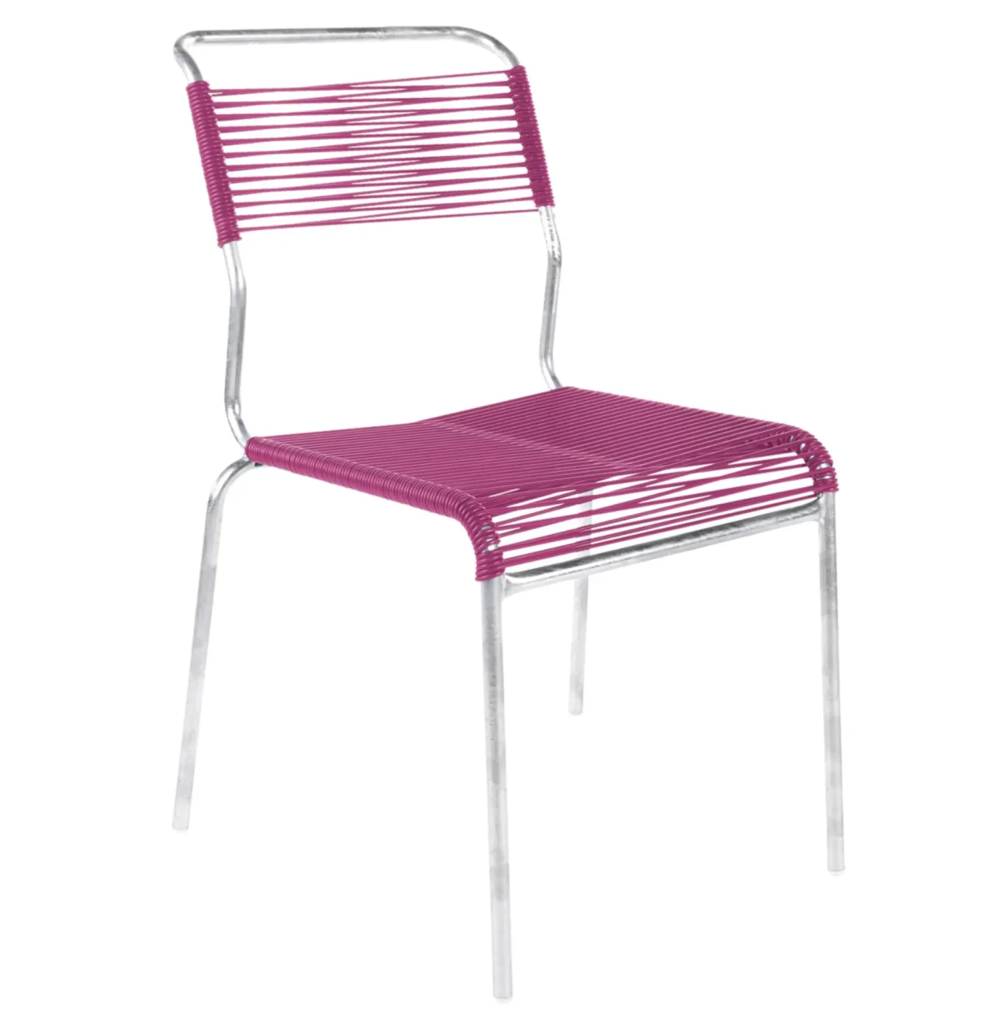 Schaffner Spaghetti-Stuhl Säntis Feuerverzinkt Rosa | Schubiger Möbel