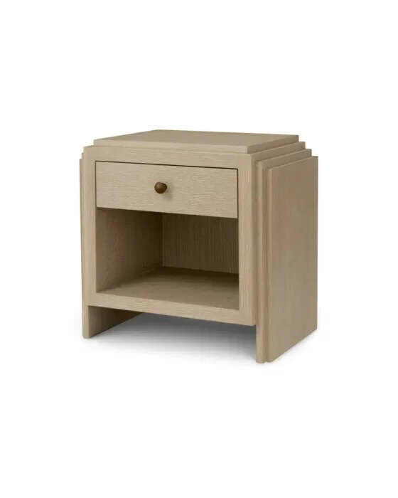 ArtDeco sidebord vasket egefiner